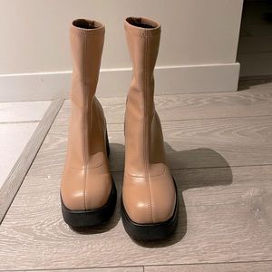 Call It Spring Beige Booties